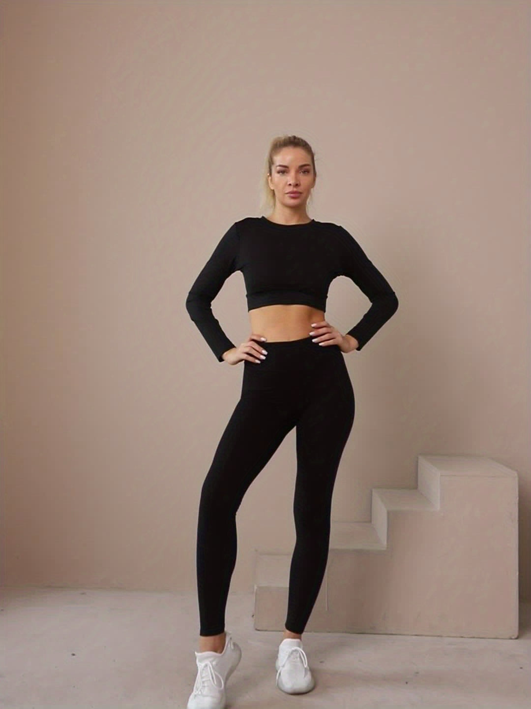 Weronika | Wysokiej talii legginsy sportowe