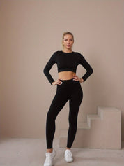 Weronika | Wysokiej talii legginsy sportowe