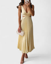 Elsa | Elegancka plisowana sukienka